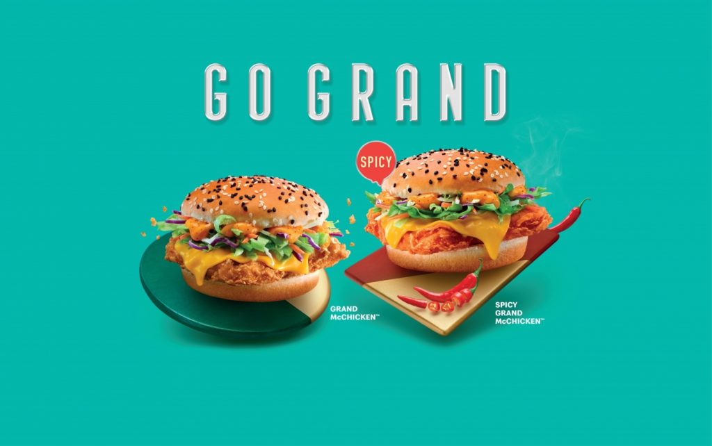 McDonald's Releases Two New "Grand McChicken" Variations