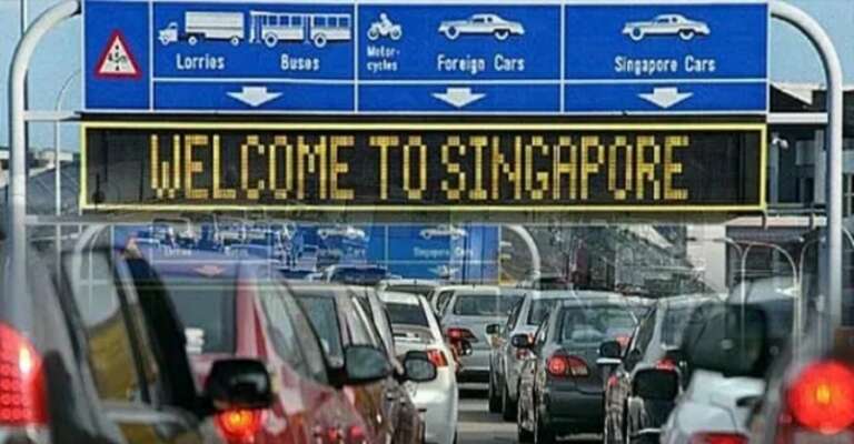 working in Singapore