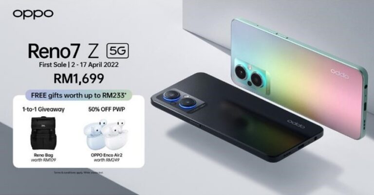 The OPPO Reno7 Z