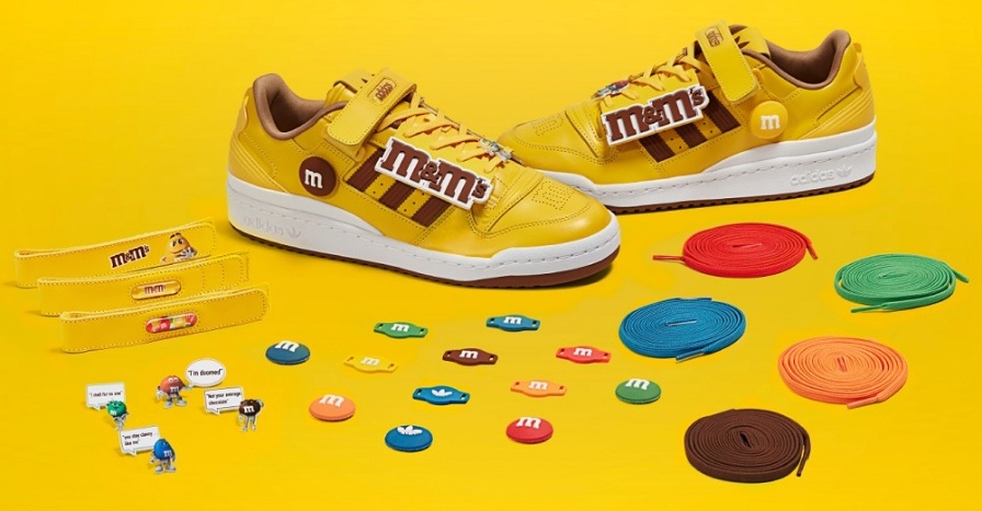 Adidas and M&M