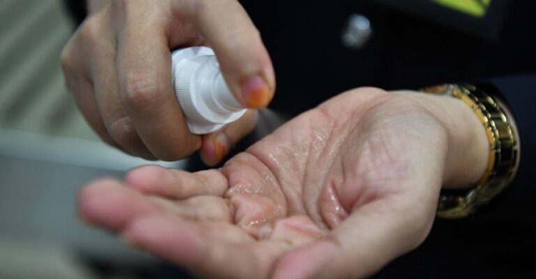 hand sanitiser