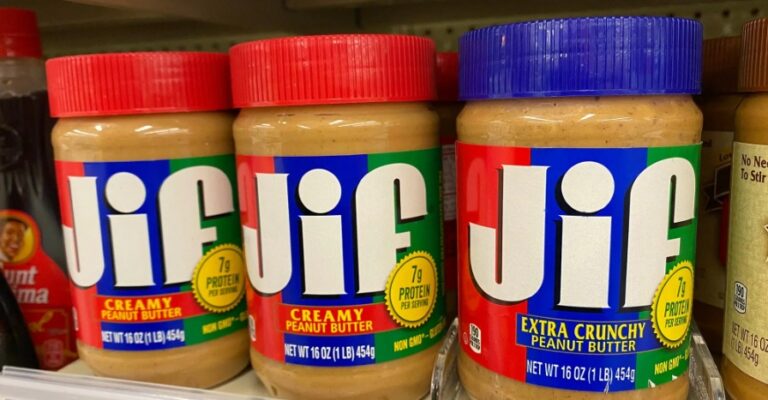 Jif brand peanut butter