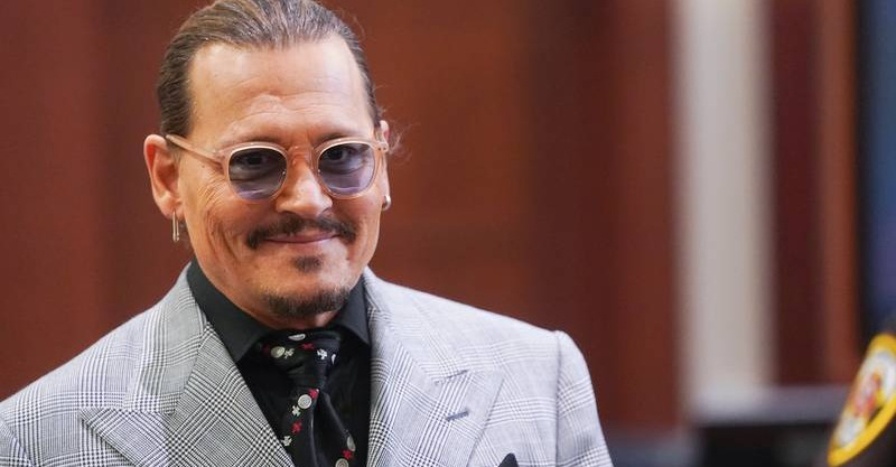 Johnny Depp wins