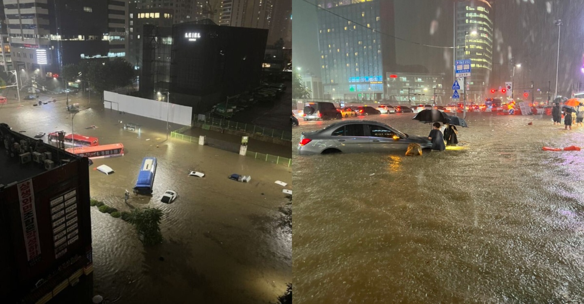 Flooding In Seoul