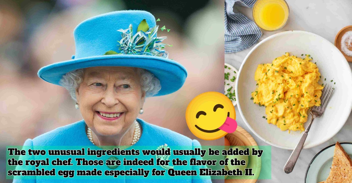 Queen's favorite scrambled egg
