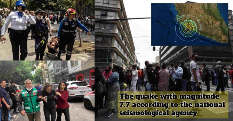 earthquake hits western Mexico