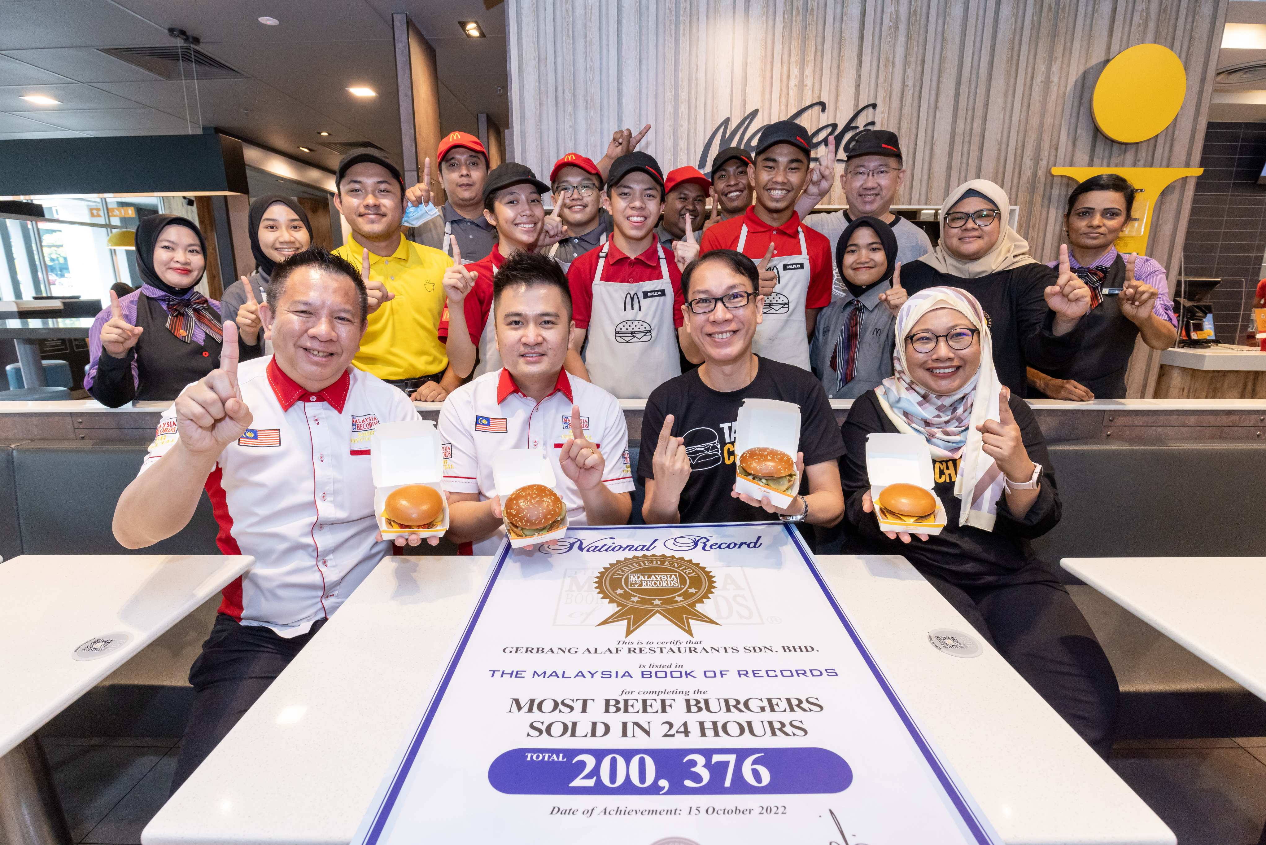 McDonald’s Sets Record