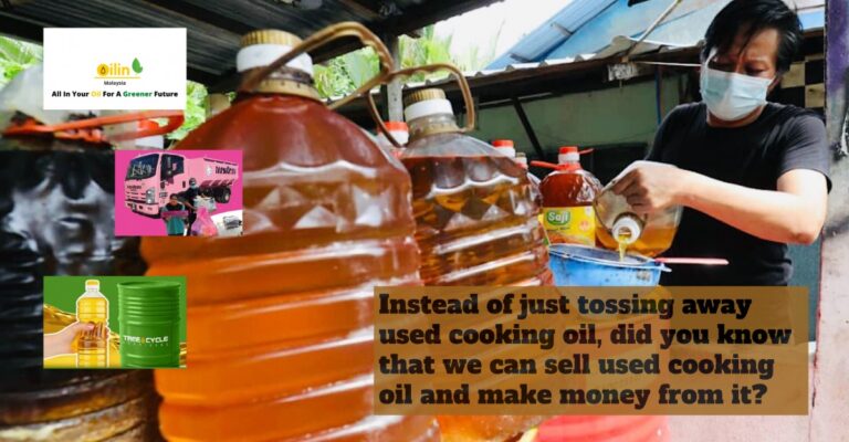 used cooking oil
