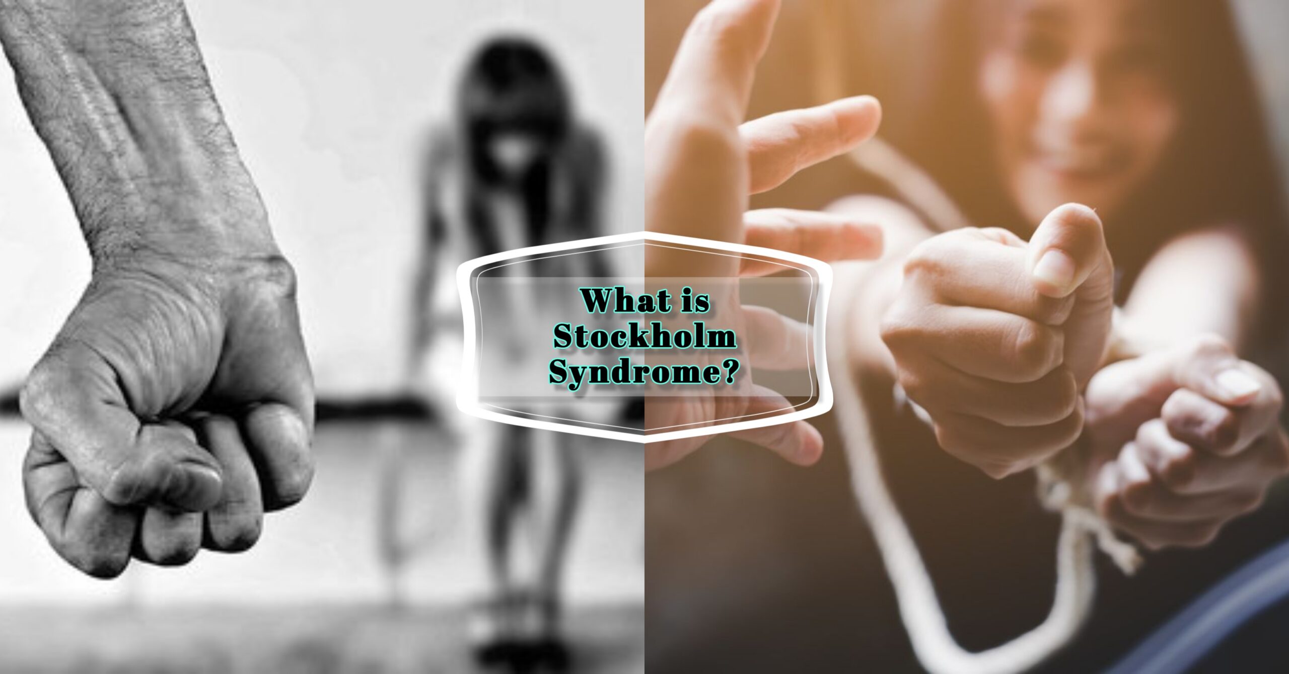 Stockholm syndrome is where the hostage develops a positive emotion and bonds with the captor. This often happens in situations that are