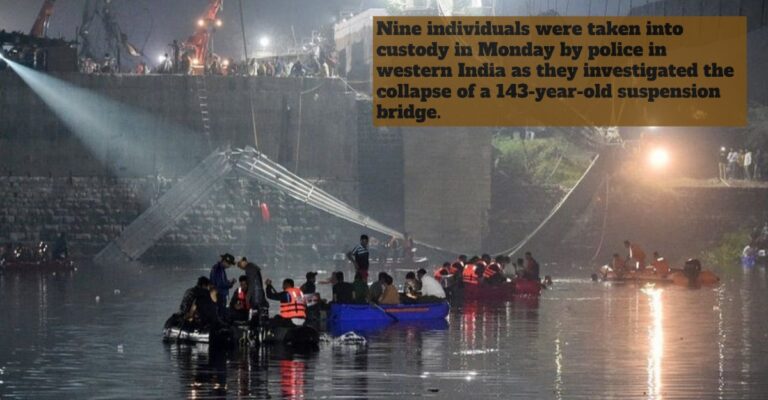bridge collapsed