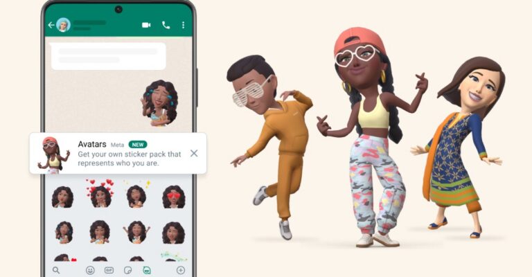 Avatars on WhatsApp