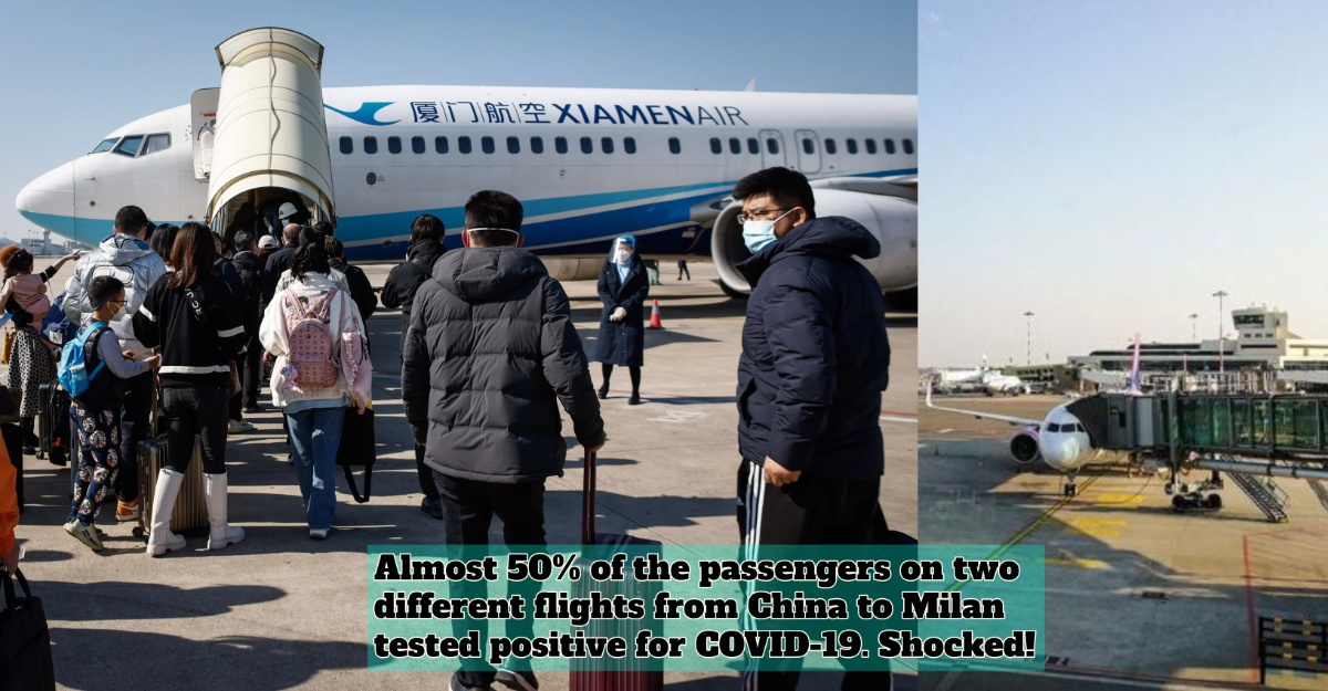 passengers on China flights