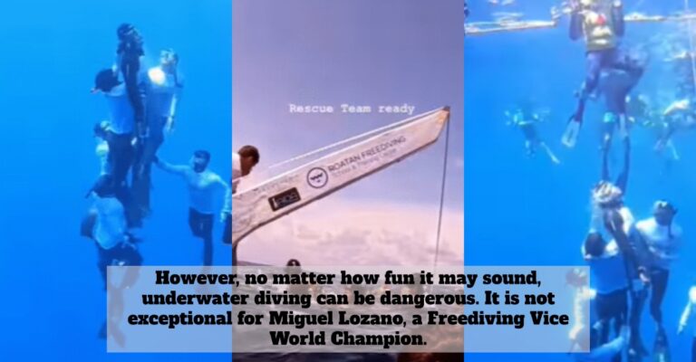 diving