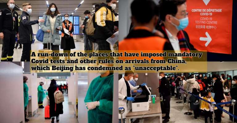 travellers from China