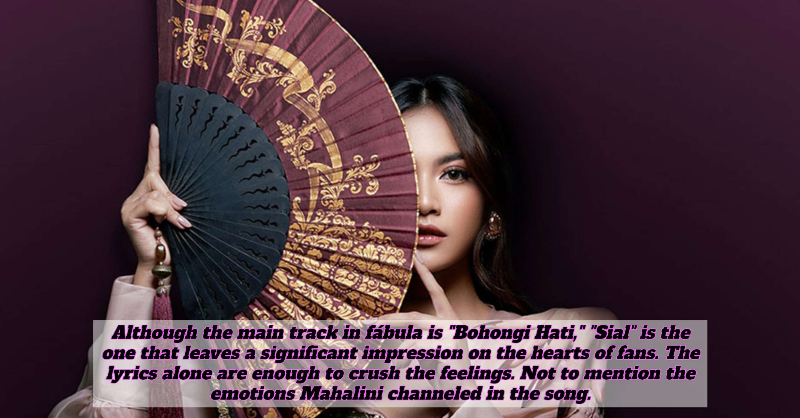 After the fábula 1.0 concert in Kuala Lumpur recently, the response received for Mahalini's debut full album was very encouraging!