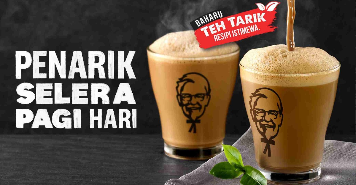 KFC Hot Teh Tarik