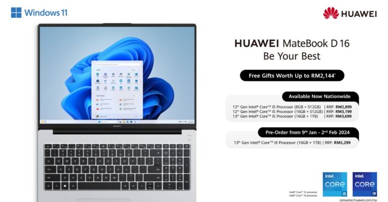 HUAWEI MateBook D 16