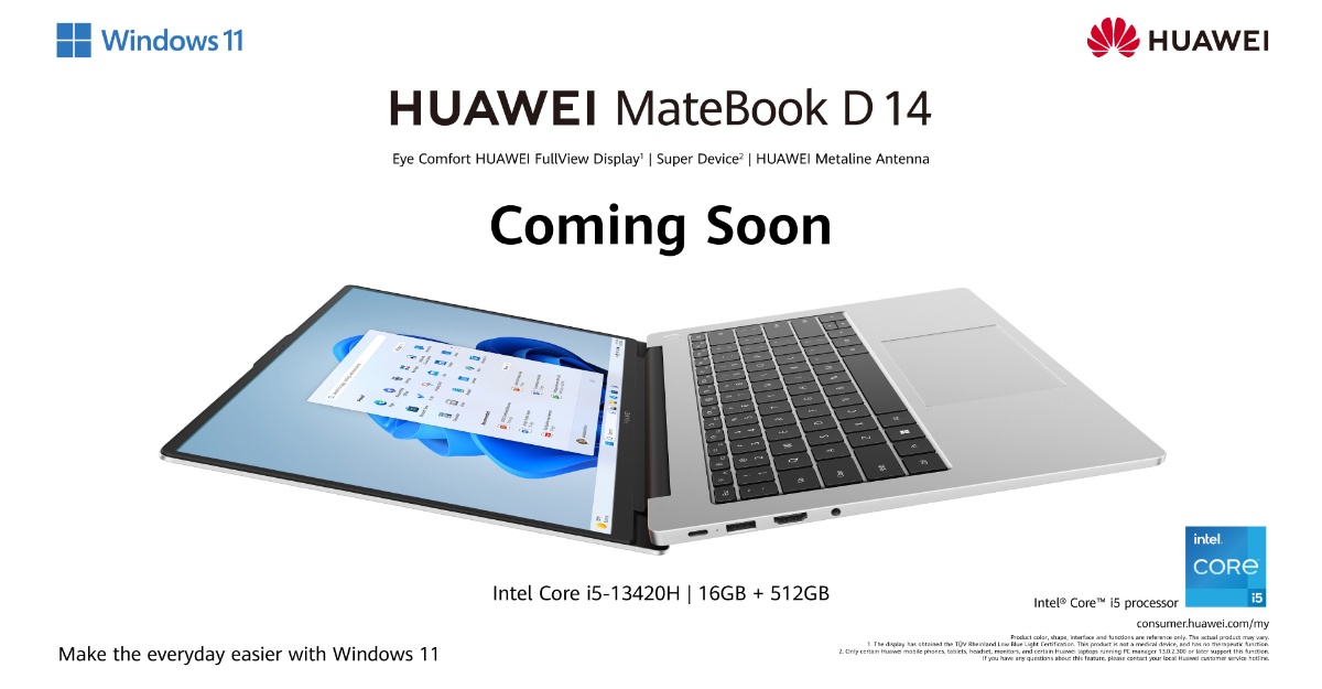 MateBook D 14