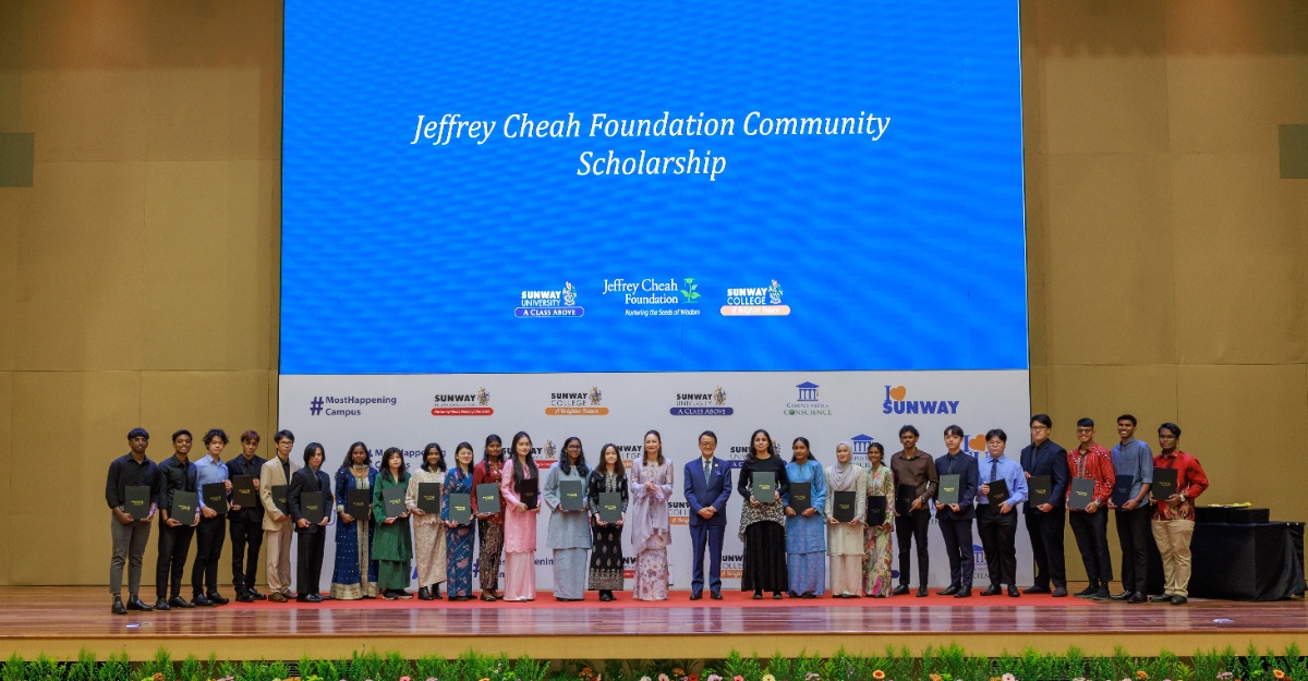 Jeffrey Cheah Foundation Contributes To Nation Building Through Education With RM75 Million In Scholarships