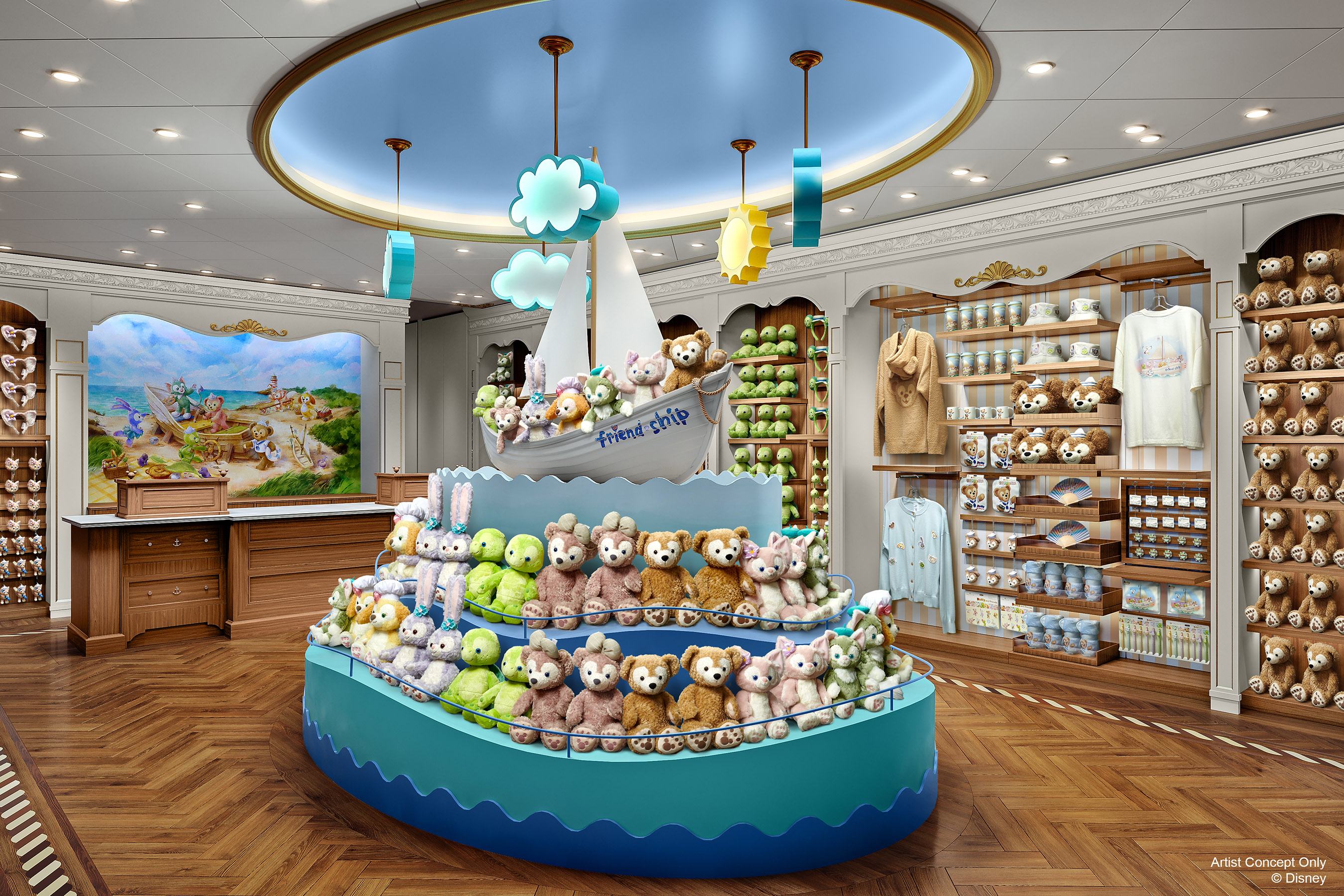Retail Duffy And Friends Shop 1