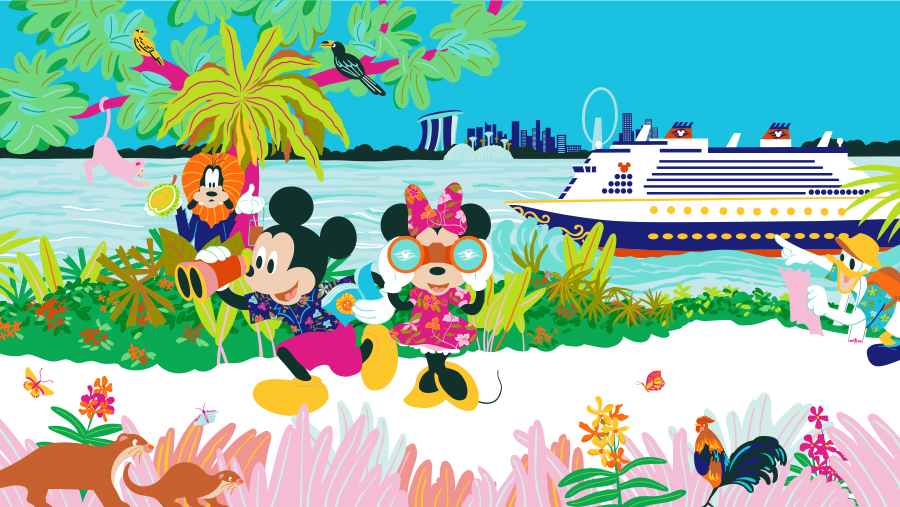 DCL Local Artist Series Danielle Tay Signature Artwork