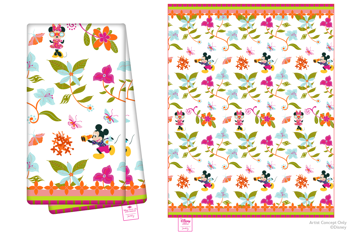 DCL Local Artist Series Danielle Tay Tea Towel