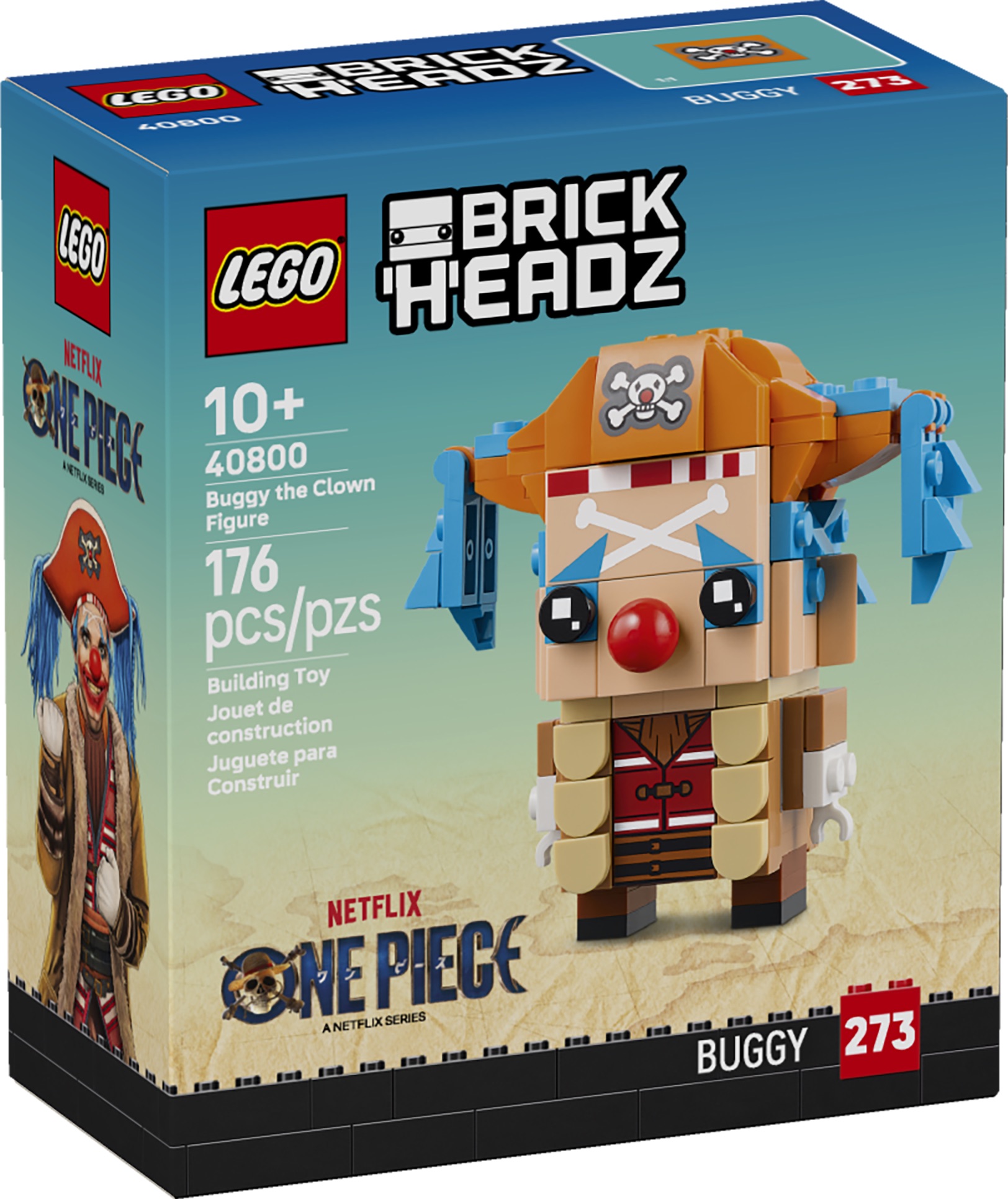 40800 LEGO® BrickHeadz™ Buggy The Clown Figure