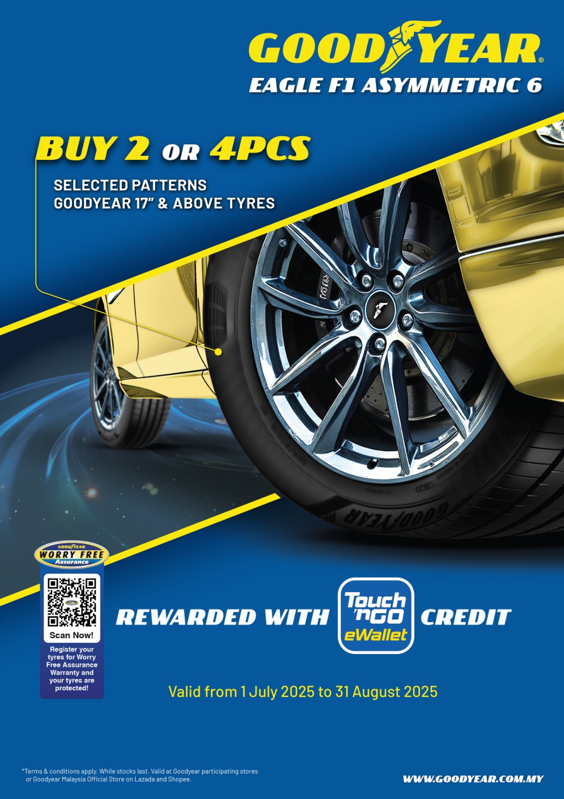 Goodyear Touch N Go EWallet Promo