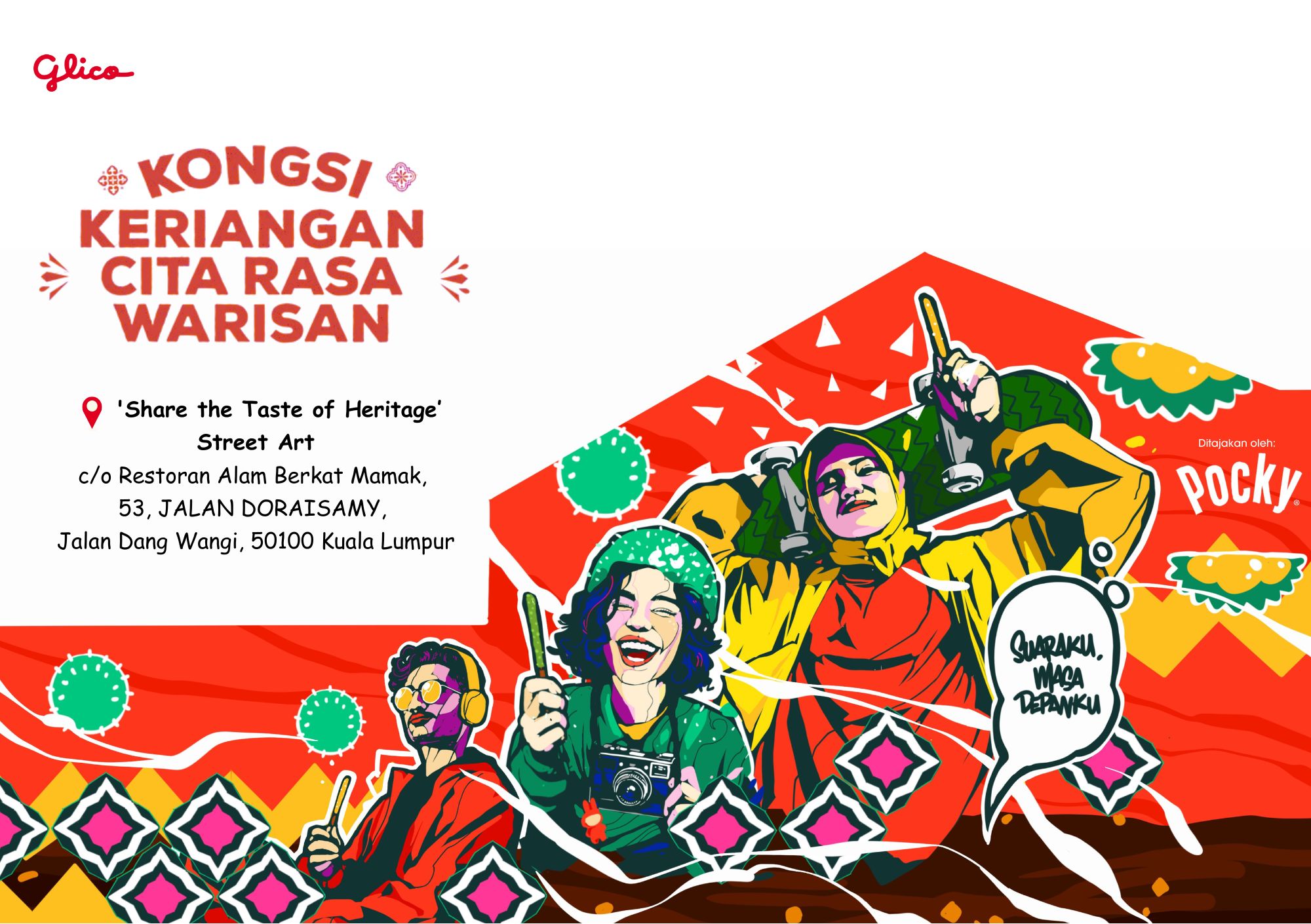 Image 2 Pocky Share The Taste Of Heritage Street Art