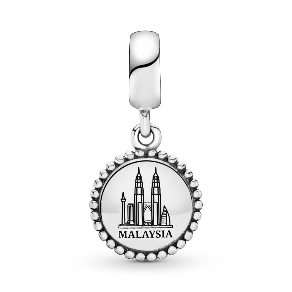 Kuala Lumpur Petronas Twin Towers Dangle Charm