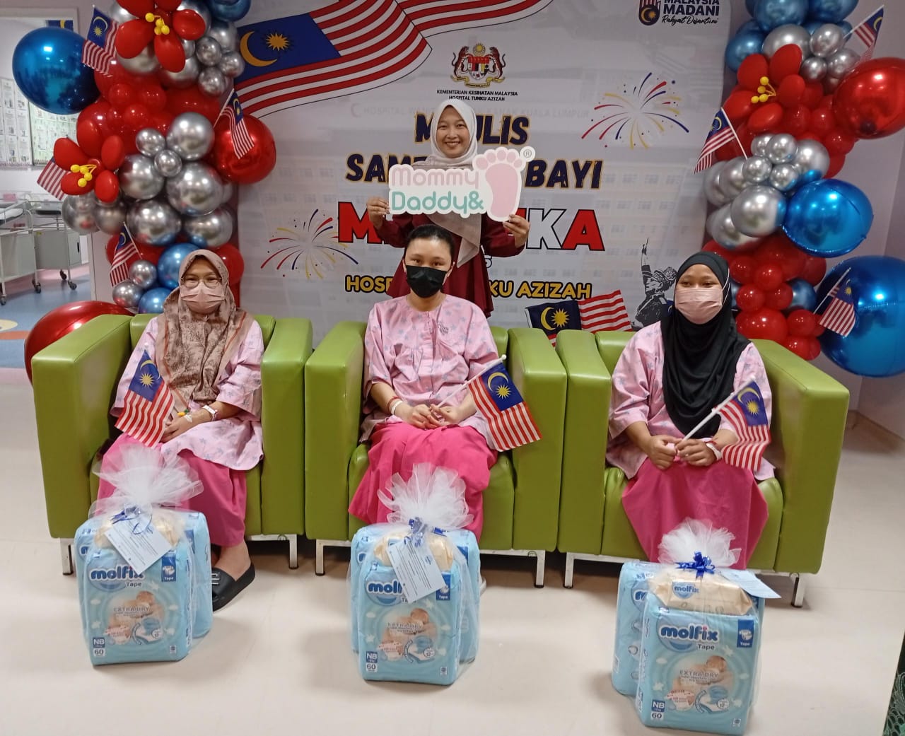 Merdeka Baby Celebration At Hospital Tuanku Azizah