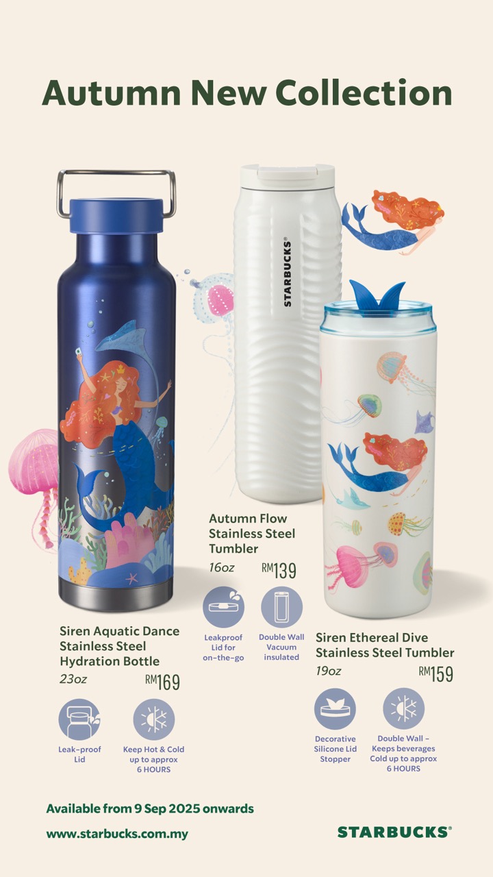 Starbucks® Glamorous Creatures Merchandise Collection Large