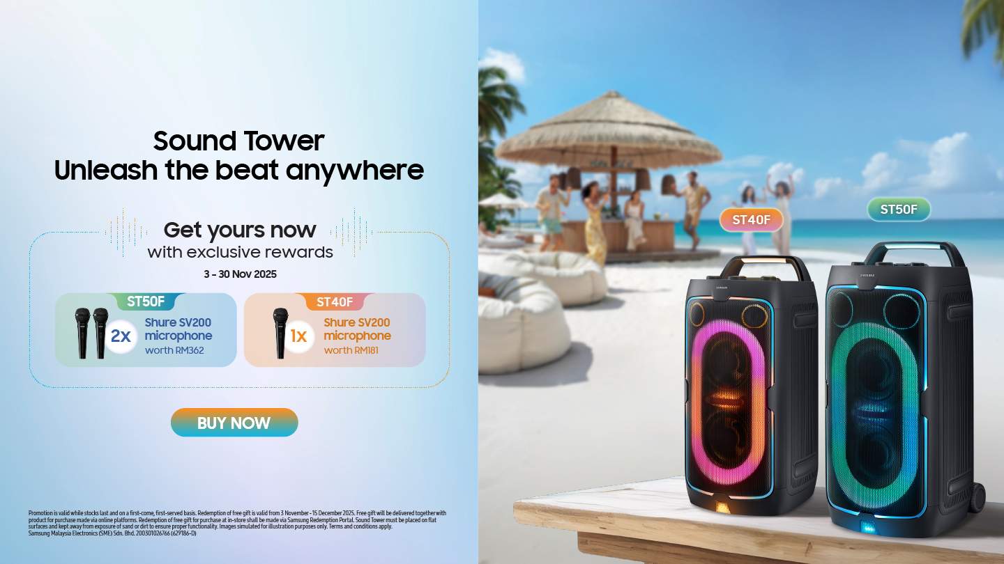 Photo Turn Up The Beat With Samsung Sound Tower 2025 Now Available In Malaysia