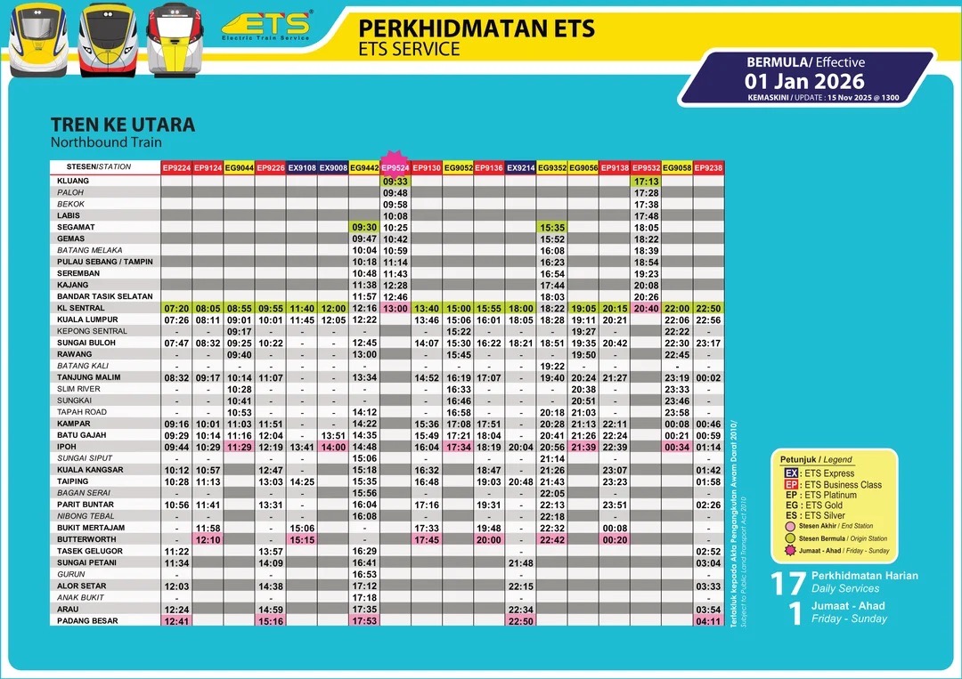 New Ets Train Schedule Effective 1st January 2026 Ktmb No V0 F88078o6b02g1 Large