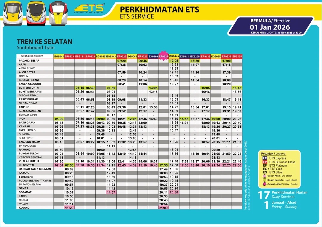 New Ets Train Schedule Effective 1st January 2026 Ktmb No V0 Vj7r94b6b02g1 Large