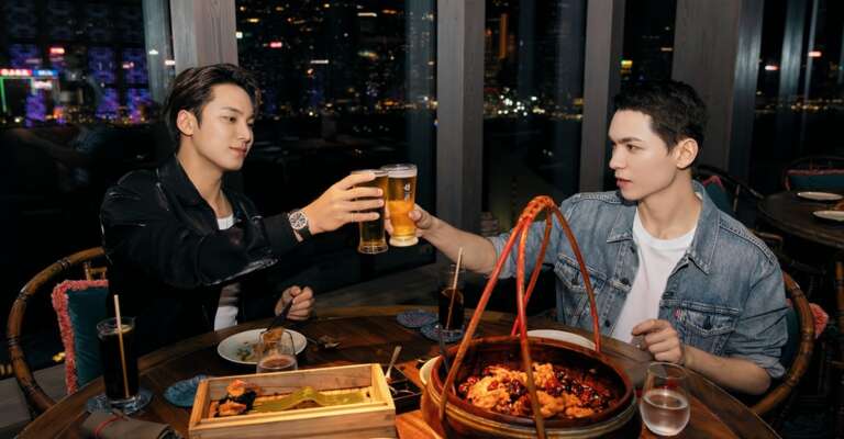 MINGYU and VERNON