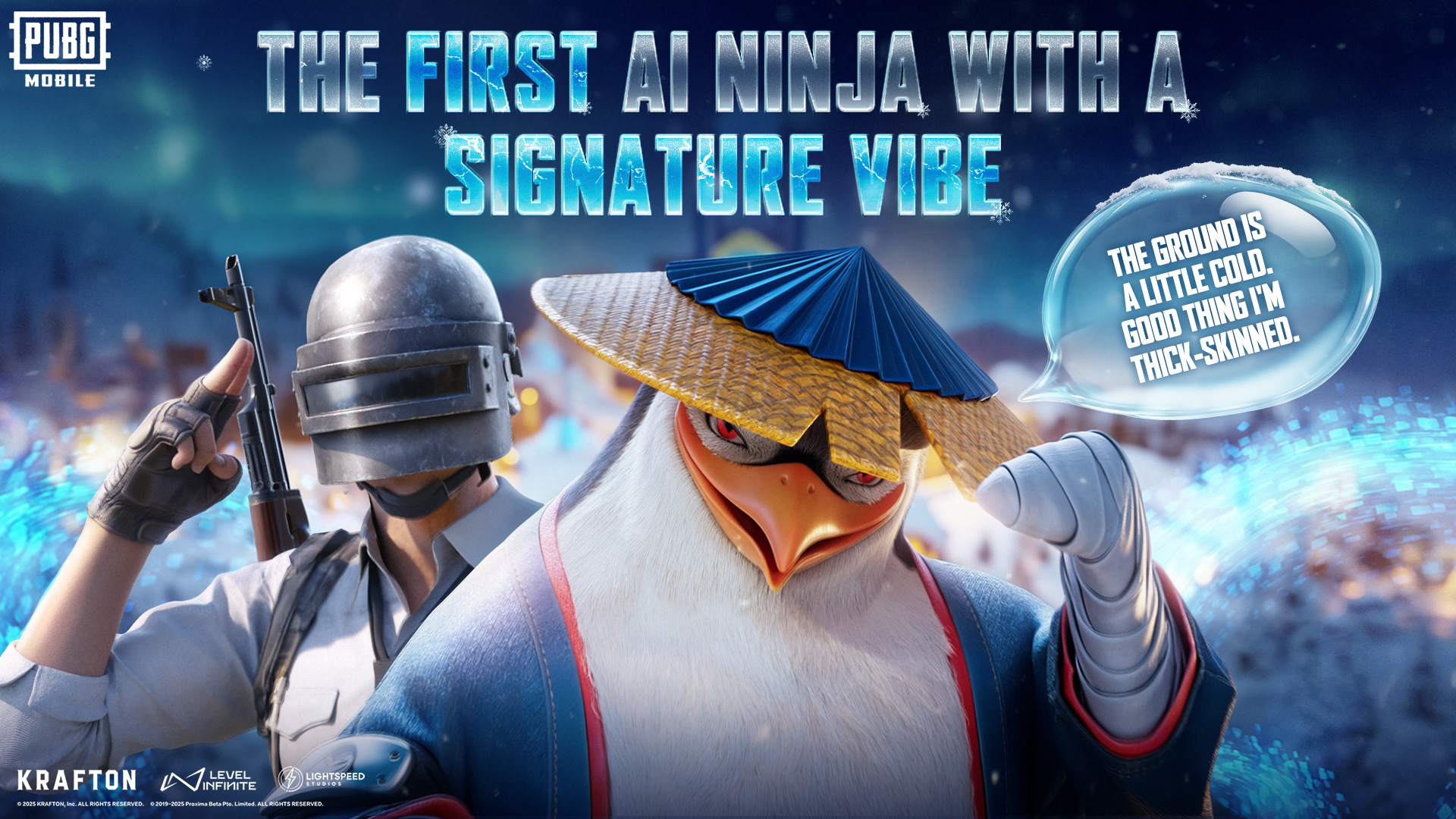 PUBG MOBILE Ninja Penguin KV 2 ENG