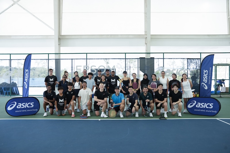 Group Shot ASICS Tennis Event Experience