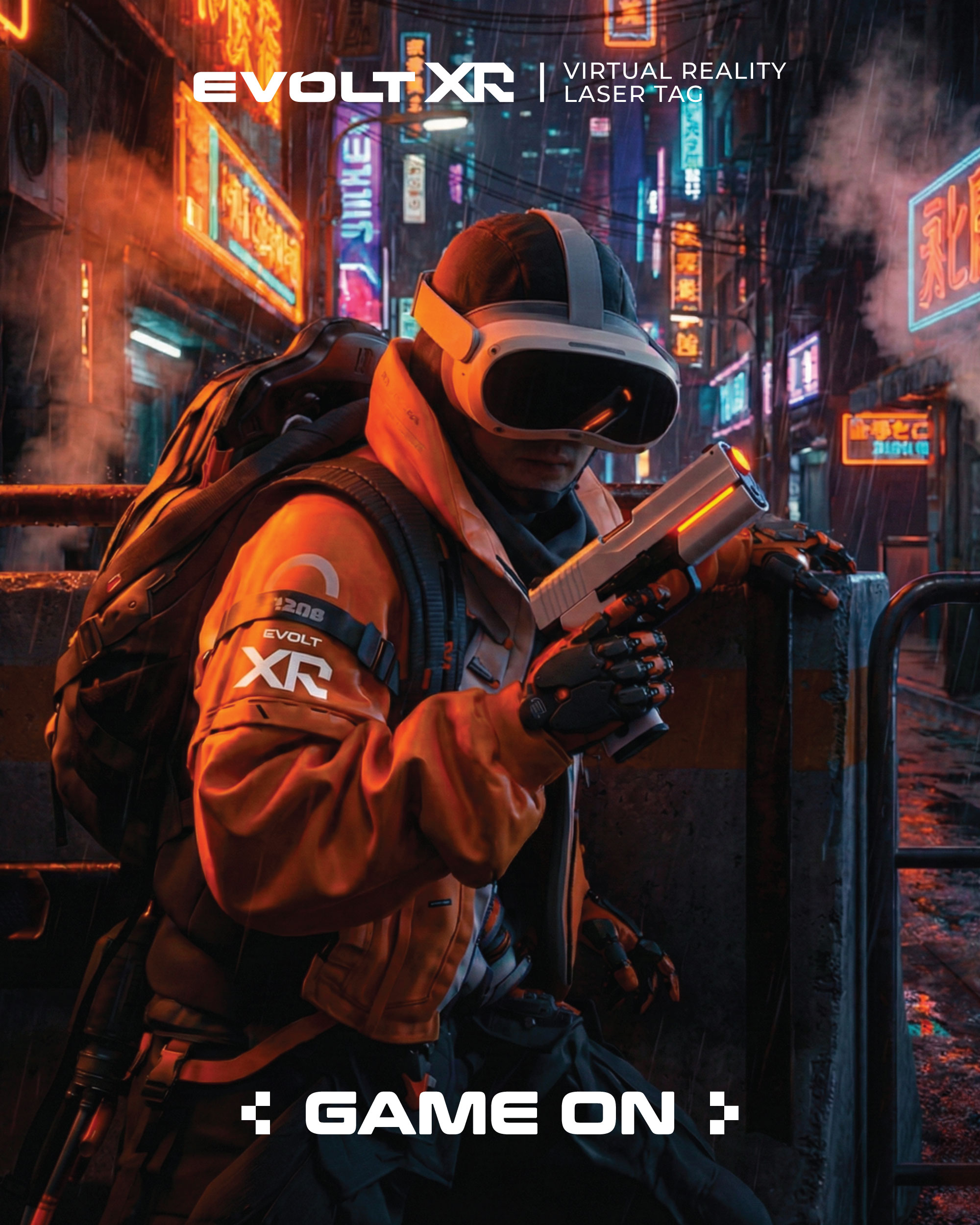 Evolt XR Laser Tag Key Visual